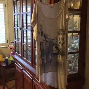 Forever 21 Plus semi sheer top